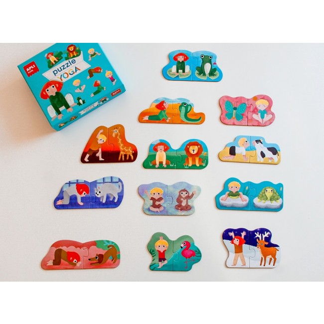 Puzzle Duo Expressions Apli Kids - Yoga 3+