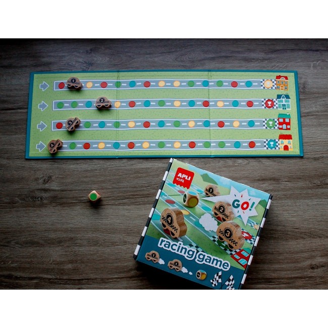 Gra planszowa Apli Kids - Wyścigi