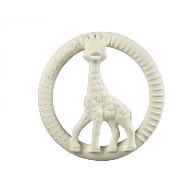 Okrągły gryzak kauczukowy Żyrafa Sophie So’pure