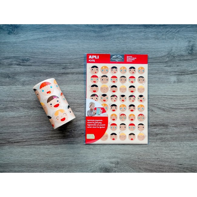 Naklejki edukacyjne Apli Kids - Emocje