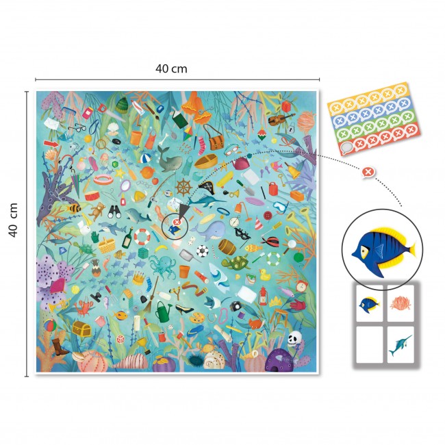 Gra obserwacyjna Apli Kids - Save The Ocean
