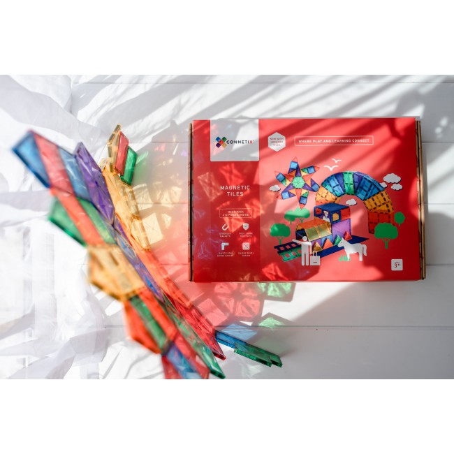 Klocki magnetyczne Connetix -  Rainbow Mega Pack 212 el.