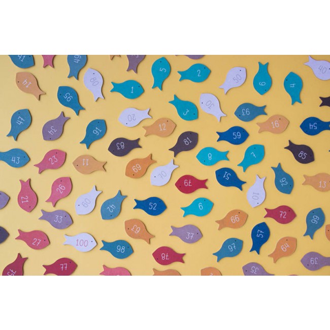 Układanka Londji - Wieloryb i rybki