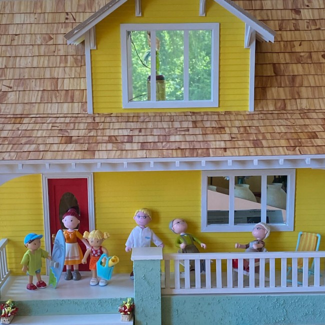 Laleczka Little Friends Haba - dziadek Kurt