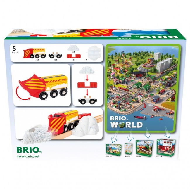 Pociąg z Pługiem Śnieżnym BRIO World