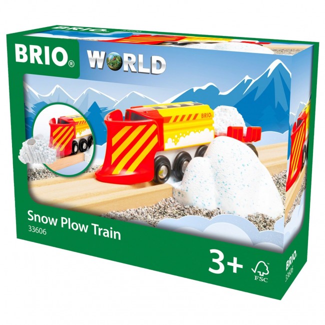 Pociąg z Pługiem Śnieżnym BRIO World