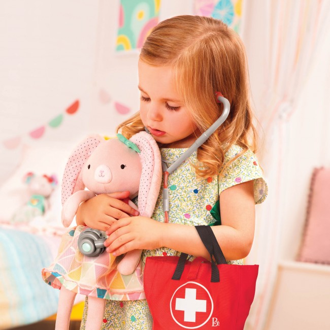 Zestaw małego lekarza w torbie B. Toys - Mini Doctor Care Kit