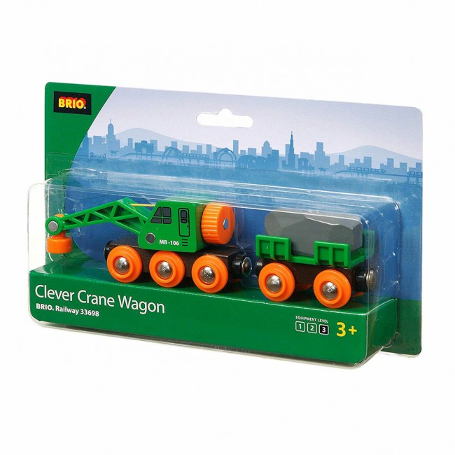 Kolejowy Wagon Dźwigowy BRIO World