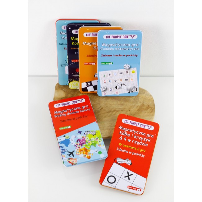Podróżna gra magnetyczna The Purple Cow - Zadania matematyczne