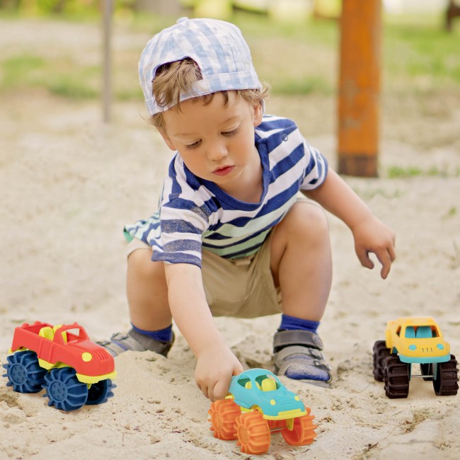 Zestaw 6 Monster Trucków B. Toys - Thunder Monster - Monster Trucks