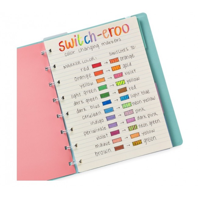 Zmieniające Kolor Flamastry Ooly - Switch-Eroo 12 szt