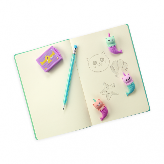 Pachnące Gumki do Ścierania Ooly - Kocie Syrenki