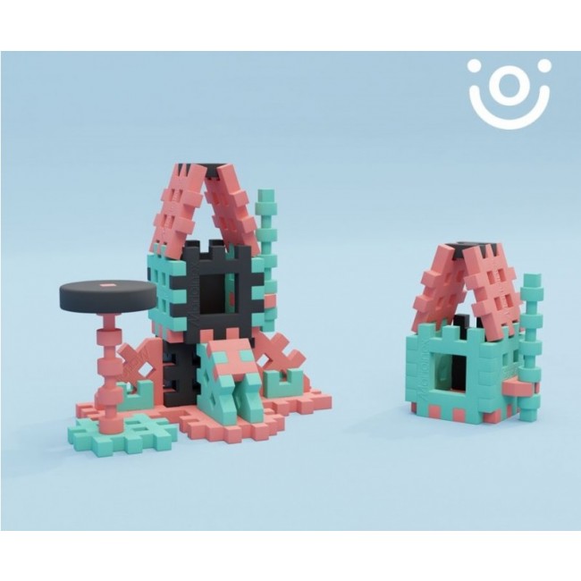 Klocki Mini Waffle Marioinex - 71 elementów Konstruktor Expert