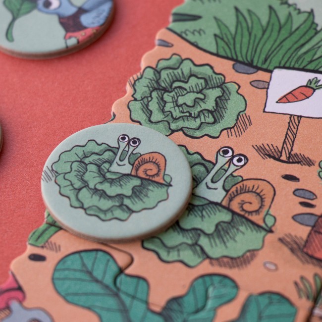 Puzzle 24 el. Londji - Ogród Króliczków