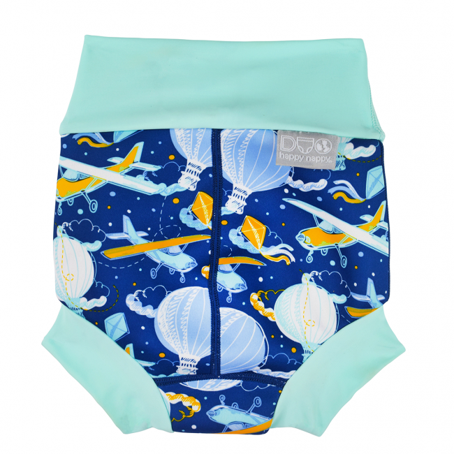 Pieluszka do pływania Happy Nappy DUO 24-36 msc Samoloty (XXL)