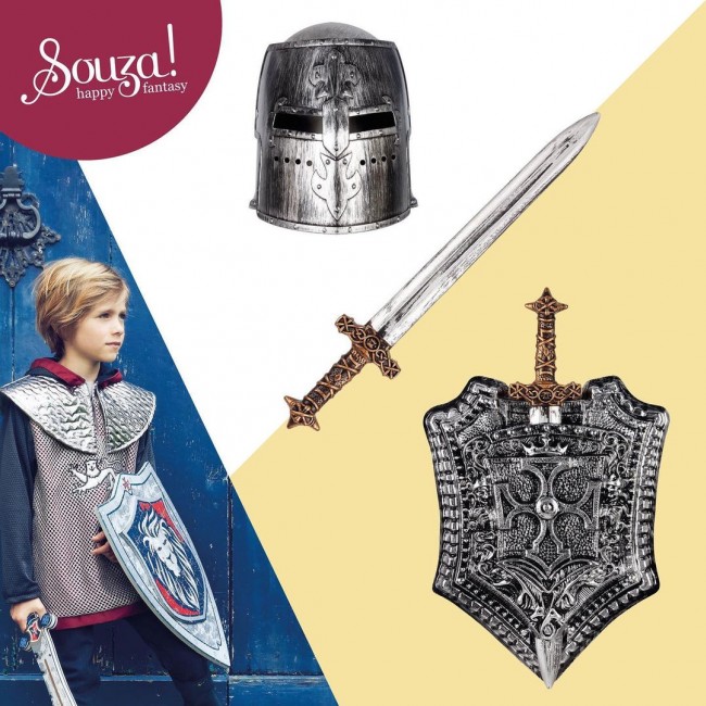 Przebranie Souza! - Tarcza i miecz rycerza Milana