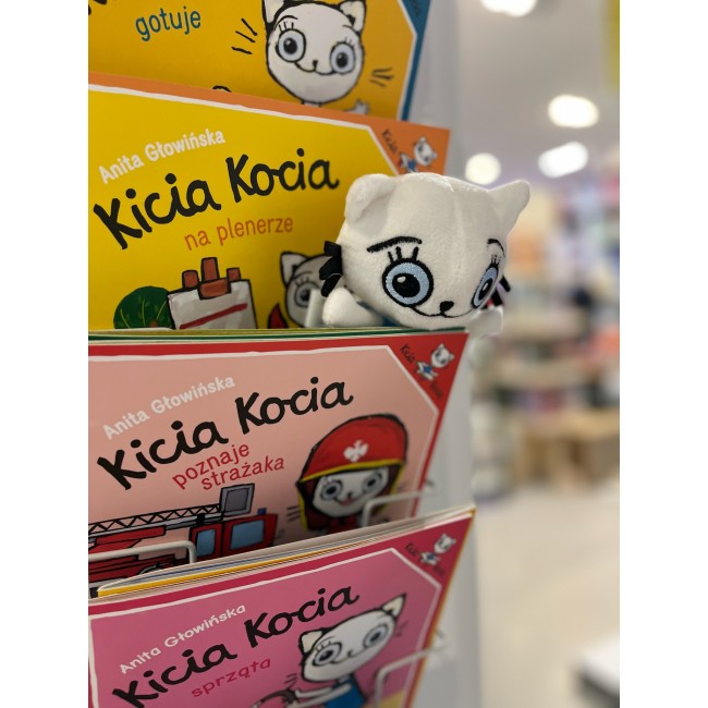 Książka "Kicia Kocia w pociągu" wydawnictwo Media Rodzina
