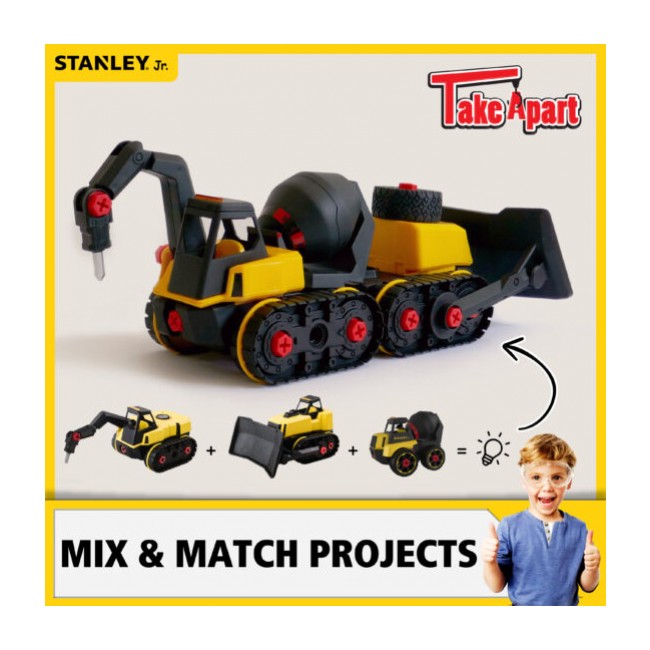 Betoniarka XL dla dzieci Stanley Jr. do złożenia