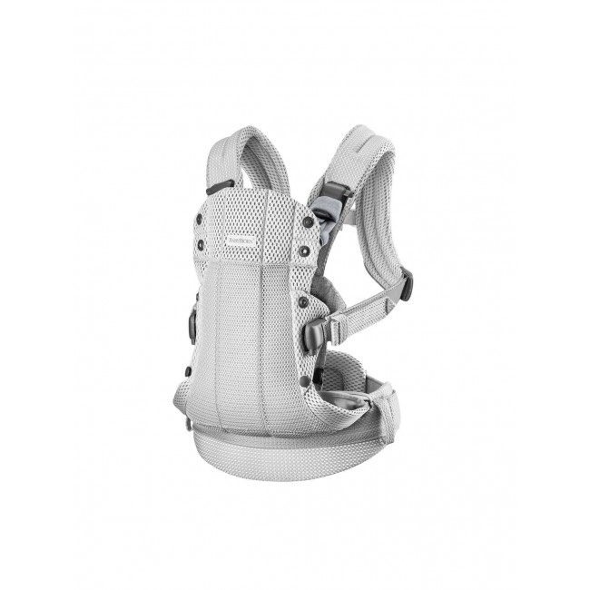 Nosidełko BABYBJORN Harmony 3D Mesh - Srebrny