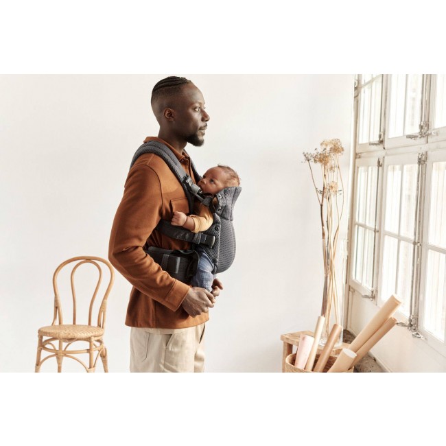 Nosidełko BABYBJORN Harmony 3D Mesh - Antracyt
