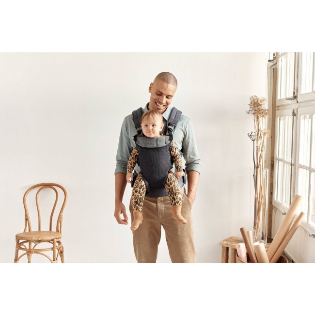 Nosidełko BABYBJORN Harmony 3D Mesh - Antracyt