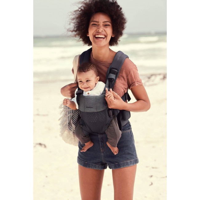 Nosidełko BABYBJORN Harmony 3D Mesh - Antracyt
