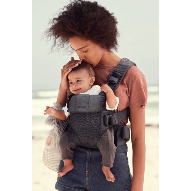 Nosidełko BABYBJORN Harmony 3D Mesh - Antracyt