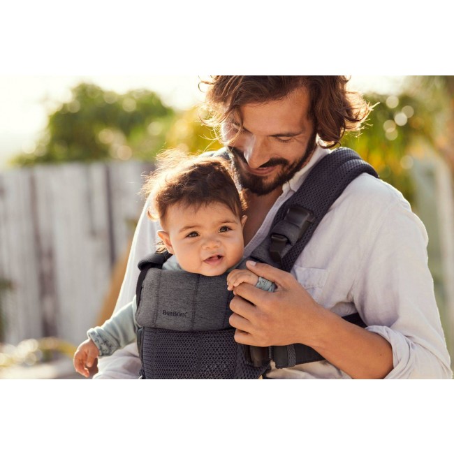 Nosidełko BABYBJORN Harmony 3D Mesh - Antracyt
