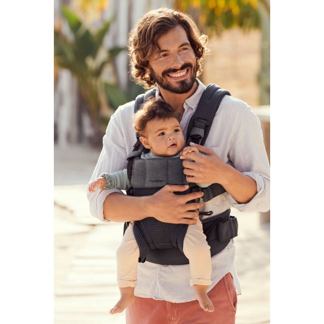 Nosidełko BABYBJORN Harmony 3D Mesh - Antracyt