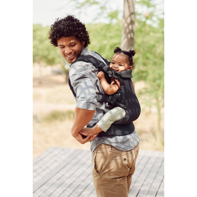 Nosidełko BABYBJORN Harmony 3D Mesh - Antracyt