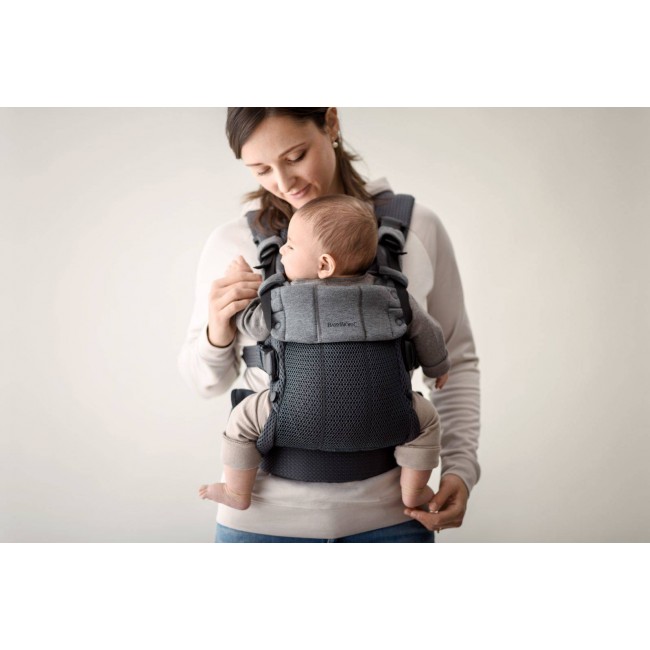 Nosidełko BABYBJORN Harmony 3D Mesh - Antracyt