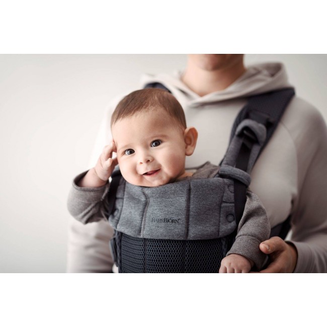 Nosidełko BABYBJORN Harmony 3D Mesh - Antracyt