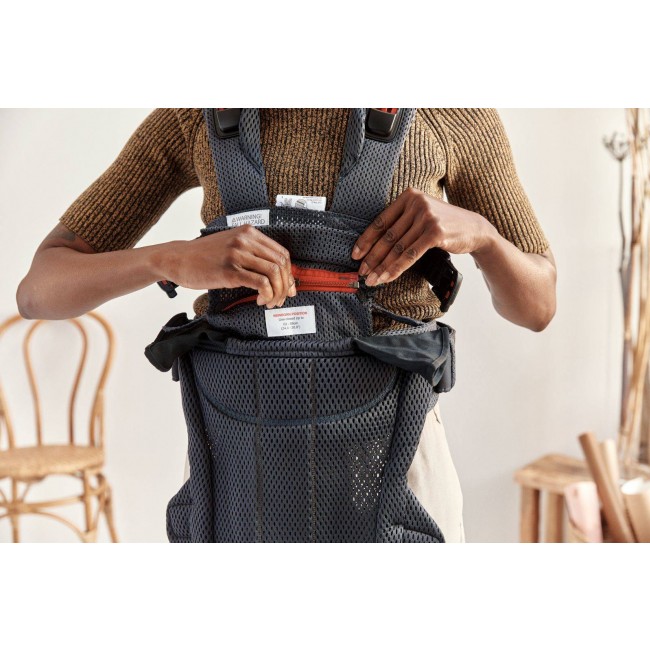 Nosidełko BABYBJORN Harmony 3D Mesh - Antracyt