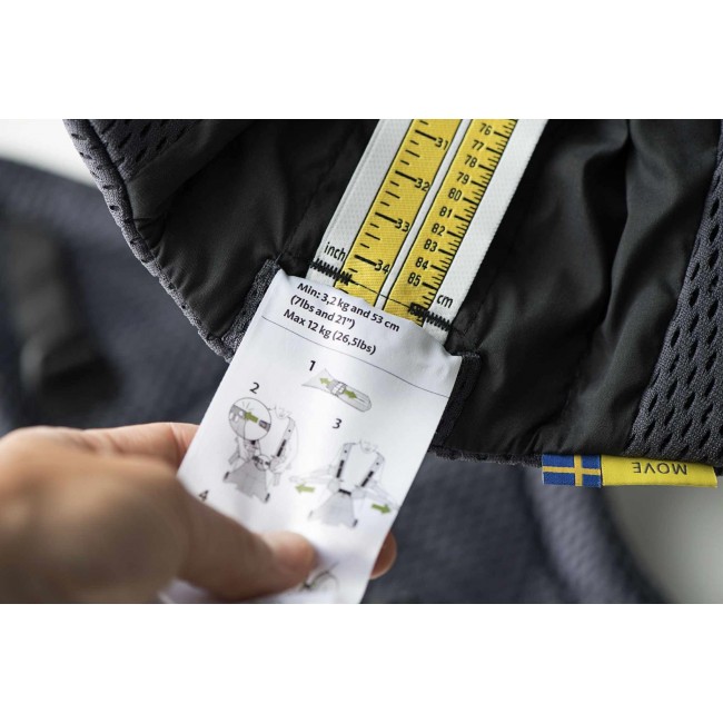 Nosidełko BABYBJORN MOVE 3D Mesh - Antracyt
