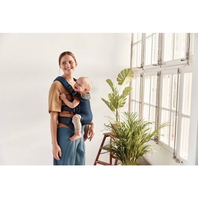 Nosidełko BABYBJORN Harmony 3D Mesh - Granatowy