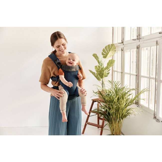 Nosidełko BABYBJORN Harmony 3D Mesh - Granatowy