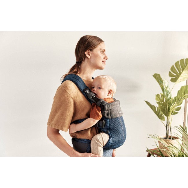 Nosidełko BABYBJORN Harmony 3D Mesh - Granatowy