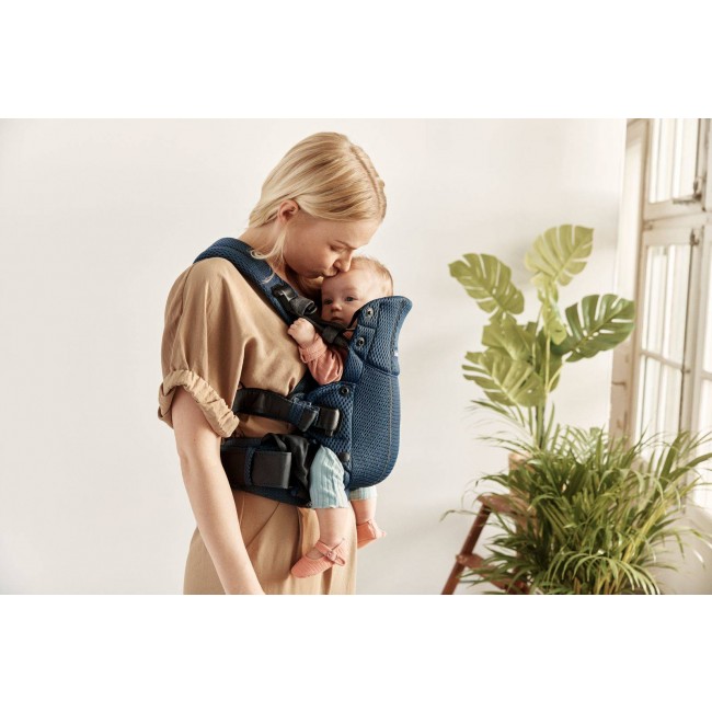 Nosidełko BABYBJORN Harmony 3D Mesh - Granatowy