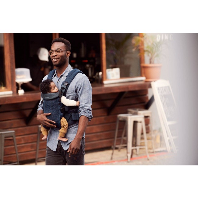 Nosidełko BABYBJORN Harmony 3D Mesh - Granatowy