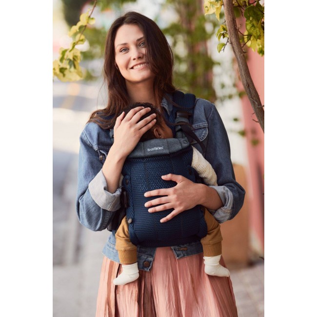 Nosidełko BABYBJORN Harmony 3D Mesh - Granatowy