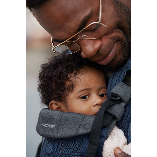 Nosidełko BABYBJORN Harmony 3D Mesh - Granatowy
