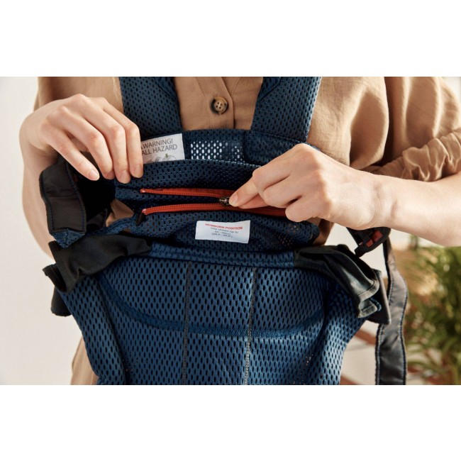 Nosidełko BABYBJORN Harmony 3D Mesh - Granatowy