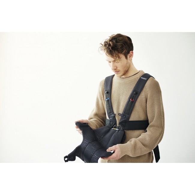 Nosidełko BABYBJORN MINI 3D Mesh - Szary