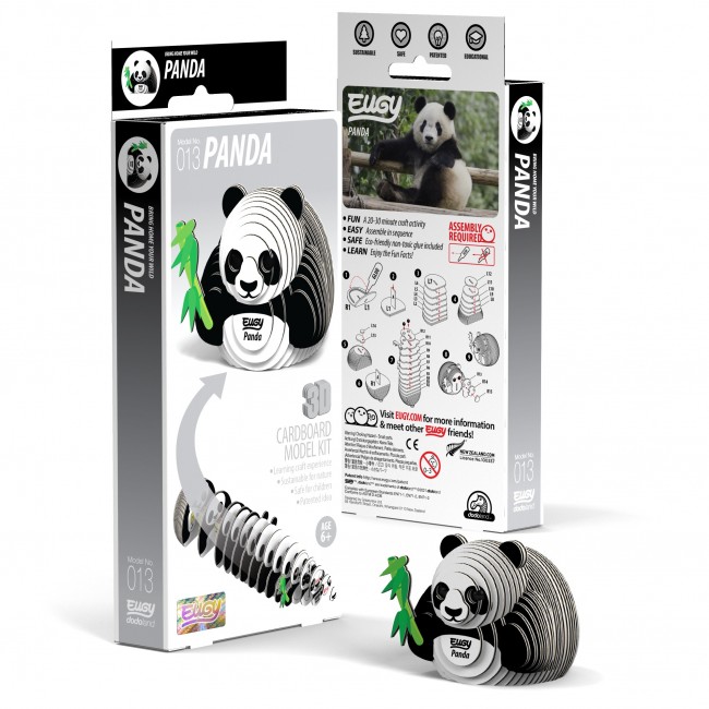 Eko Układanka 3D Eugy - Panda