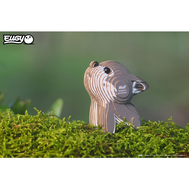 Eko Układanka 3D Eugy - Wilk