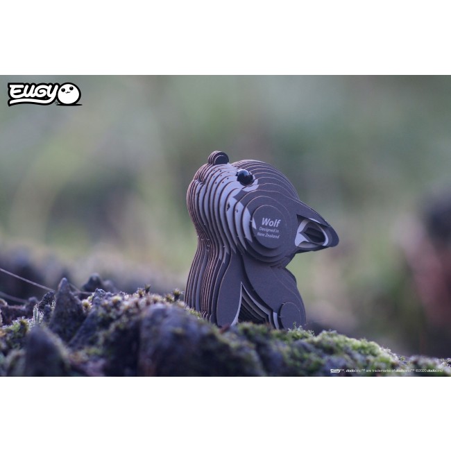 Eko Układanka 3D Eugy - Wilk