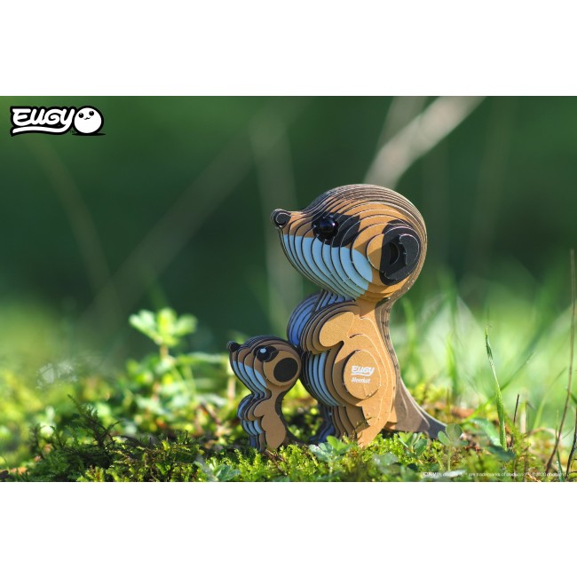 Eko Układanka 3D Eugy - Surykatka
