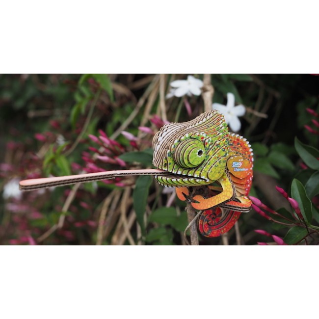Eko Układanka 3D Eugy - Kameleon