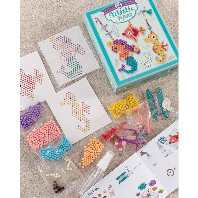 Zestaw artystyczny Djeco - Aqua Uroki Morza