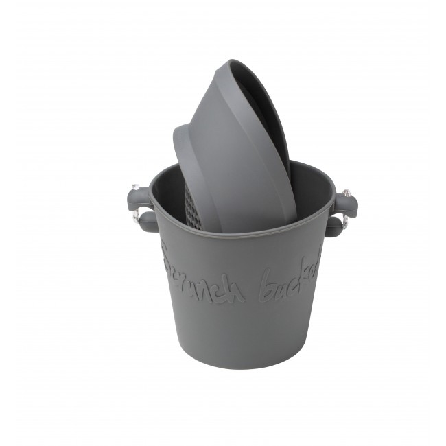 Silikonowe Sitko do piasku Scrunch - Ciemny Szary